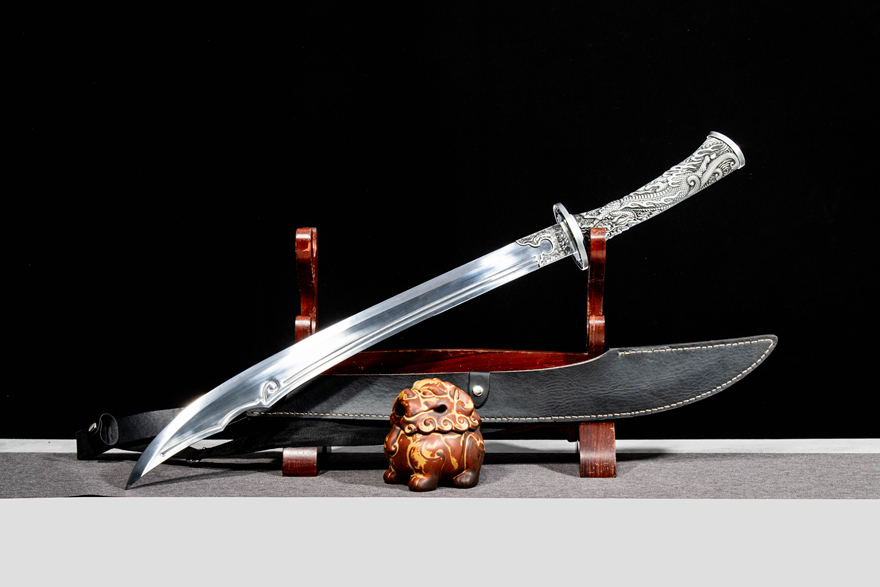 Đao Vệ Quân Minh Triều | Lưỡi Rộng 5.2cm – Thép Mangan Cao Cấp